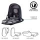 9. XD DESIGN ANTI-THEFT BACKPACK BOBBY HERO SMALL NAVY BLUE P/N: P705.705