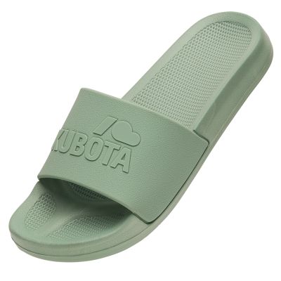 Kubota basic plain pastel green pool flip-flops K25SS-101-001-17-1
