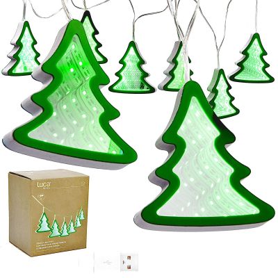 LAMPS WIRES GARLAND LED CHRISTMAS TREES USB