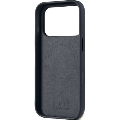 2. Mujjo Basalt Leather Case for iPhone 17 Pro