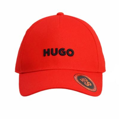 2. Hugo Boss Jude Baseball Red Cap - 50533410-693