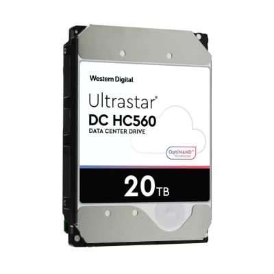 2. Western Digital Ultrastar DC HC560 WUH722020BL5204 Server HDD (20 TB; 3.5"; SAS)