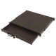 4. Keyboard shelf with lock 19" 1U Digitus black RAL 9005