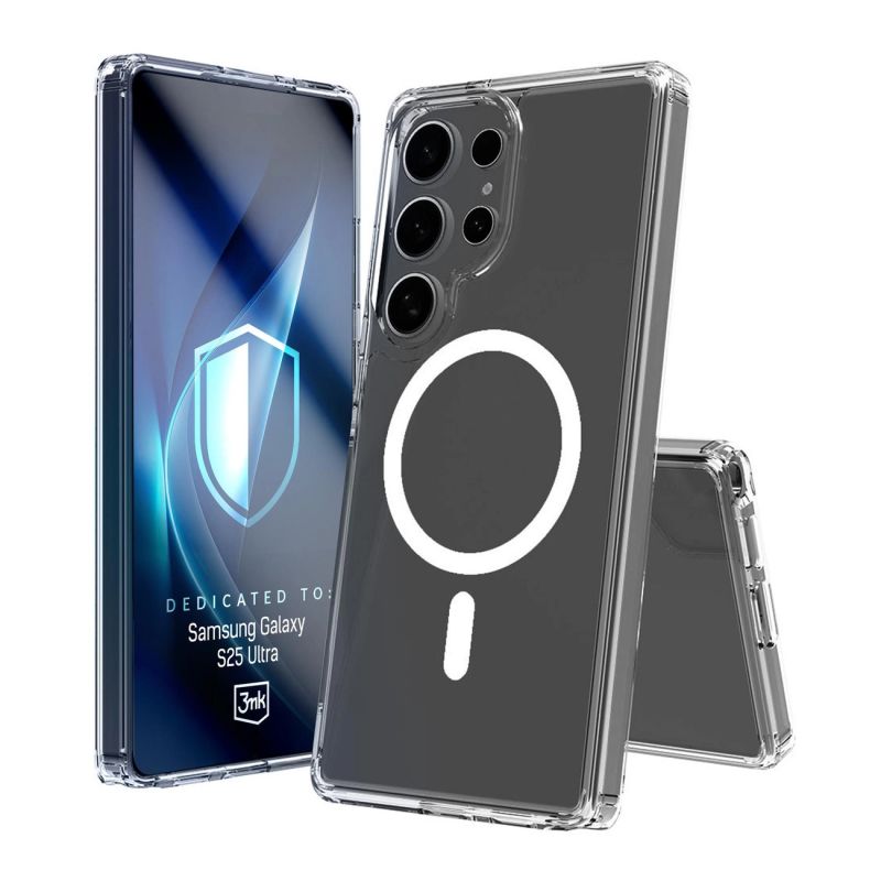 3mk Armor MagCase for Samsung Galaxy S25 Ultra - Transparent