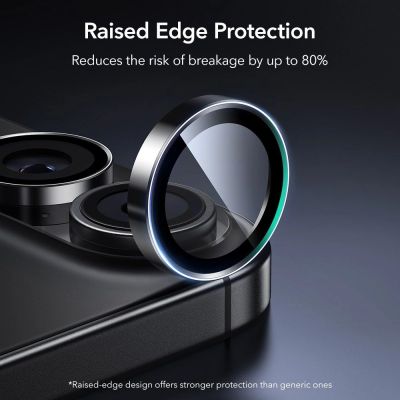 3. ESR Armorite Camera Cover for iPhone 16 / 16 Plus / 17 - Black