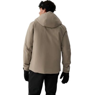 3. Men's Ski Jacket 4F M1202 Beige 4FWAW26TTJAM1202 83S