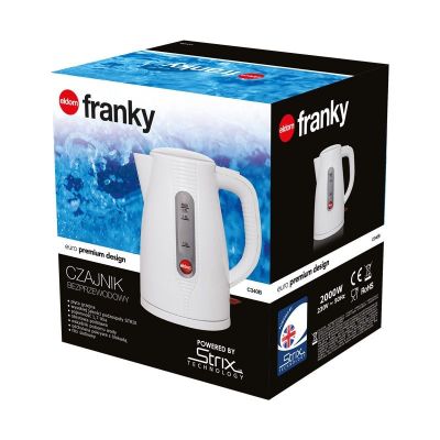 2. ELDOM CORDLESS KETTLE C515C 1.8 L 2000W BLACK 5 PROGRAMS 45, 55, 70, 85, 100°C, KEEP TEMPERATURE