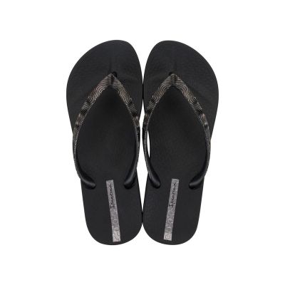 5. Ipanema Mesh IX comfortable women's flip-flops black