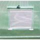 28. GREENHOUSE GARDEN TUNNEL 200x350x200CM PE GREEN STEEL STRUCTURE