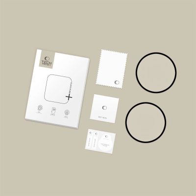 5. Tech-Protect Glass Flex+ 2-Pack Hybrid Glass for Huawei Watch GT Runner 2 - Black