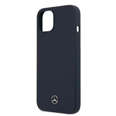 5. Mercedes Silicone Line Case for iPhone 13 mini - Navy Blue