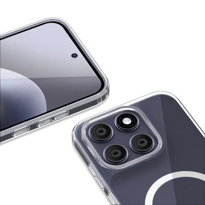 4. Tech-Protect FlexAir Hybrid MagSafe Case for Motorola Moto G67 / G77 - Transparent