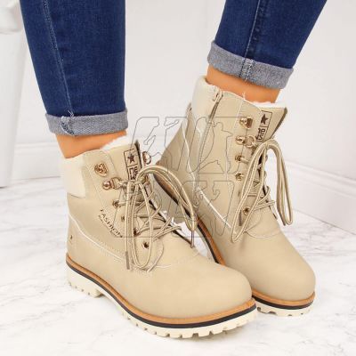 7. Insulated hiking boots NEWS W EVE249A beige