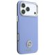 4. Guess Grained Round Strass Logo MagSafe Case for iPhone 18 Pro Max / 17 Pro Max - Blue