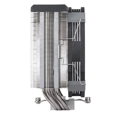 10. Silverstone SST-ARV140-ARGB Computer Cooling System Processor Air Cooler 14cm Black, Gray 1 pc.