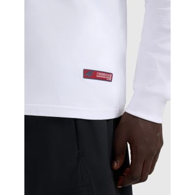 4. Men's longsleeve regular with print 4F 4FRAW25TLONM606-10S