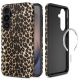 Tech-Protect Lamano MagSafe Case for Samsung Galaxy S26 FE - Brown-Beige