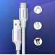 6. Ugreen US288 60133 USB-A / USB-C QC 3.0 3A 2m Cable - White