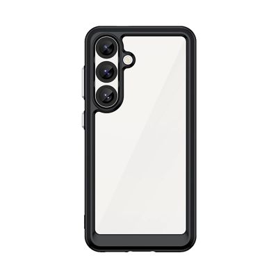 2. Outer Space Case with Gel Frame for Samsung Galaxy S25 - Black