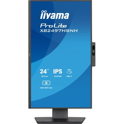 4. iiyama ProLite XB2497HSNH-B1 24IN IPS LCD 4MS 1920X1080 350CD/M2 HDMI/DP/USB 2 computer monitor 60.5 cm (23.8") 1920 x 1080 px Full HD Black