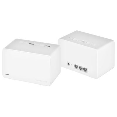 6. Mercusys Halo H80X System (2-pack) Dual-band (2.4 GHz/5 GHz) Wi-Fi 6 (802.11ax) White 3 Internal