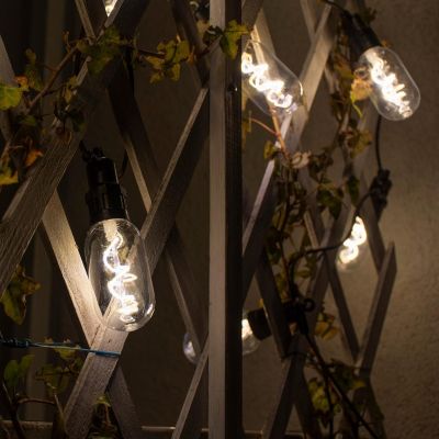 14. PARTY LIGHT OUTDOOR GARLAND 12 SPIRAL 12LED BULBS 6.3M 230V