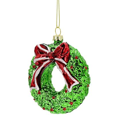 3. MICA Safe Plastic Bauble Blank – Wreath