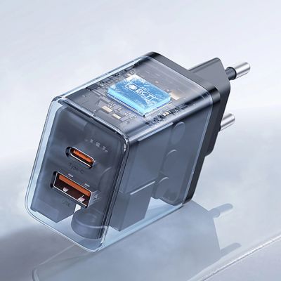 13. Baseus Cube Pro 30W USB-C USB-A Wall Charger - Black