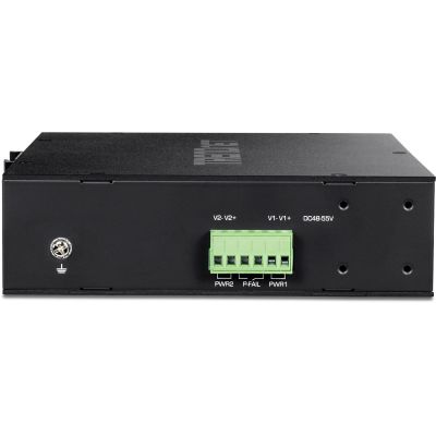 5. TRENDnet 10-Port Industrial Switch. Gbit PoE+ DIN Rail Switch -20/+65°C
