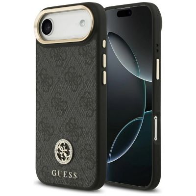 Guess 4G Strass Logo MagSafe case for iPhone Air - black