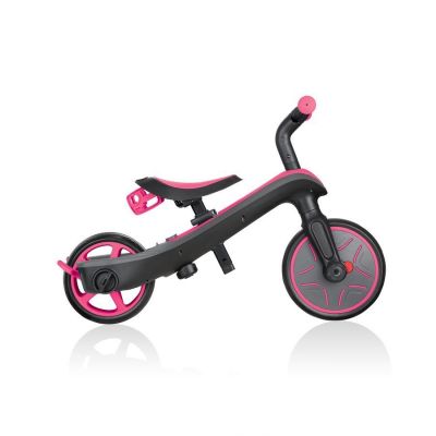 19. 4-in-1 bike Globber Explorer Trike Fuchsia 632-110-2 HS-TNK-000013809