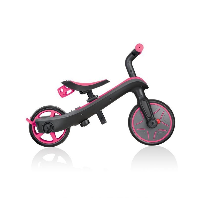 19. 4-in-1 bike Globber Explorer Trike Fuchsia 632-110-2 HS-TNK-000013809