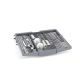 13. BOSCH SMU2HVS06E built-in dishwasher, full front, stainless steel