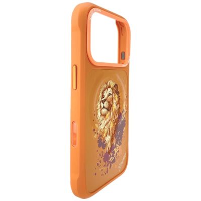 5. Nimmy Lew MagSafe case for iPhone 17 Pro Max - orange
