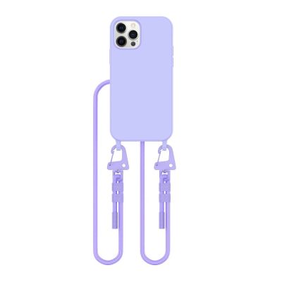 2. Tech-Protect MagNecklace MagSafe Case for iPhone 12 / 12 Pro - Lavender
