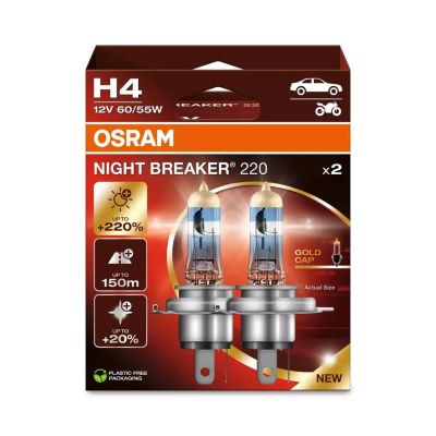 6. OSRAM NIGHT BREAKER 220 H4