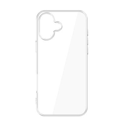 4. 3mk Clear Case for iPhone 16 - transparent