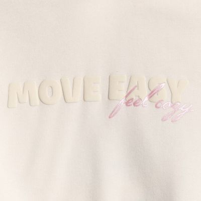 6. Women's sweatshirt 4F F2175 cream 4FWSS26TSWSF2175 12S