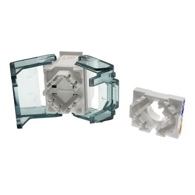 2. ALANTEC KEYSTONE MODULE RJ45 UTP CAT.6A CLEAR