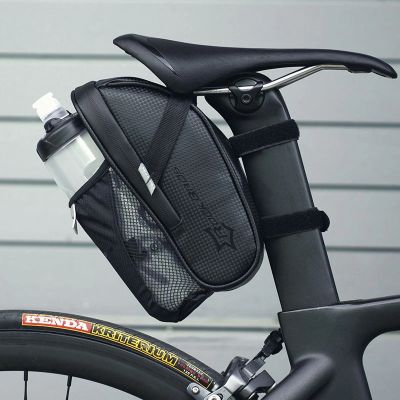 6. Rockbros C7-1 waterproof bicycle bag with saddle mounting 1.5l - black