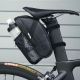 6. Rockbros C7-1 waterproof bicycle bag with saddle mounting 1.5l - black