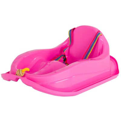 2. PLASTIC SLED MINI BOBEK PINK