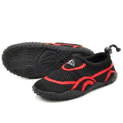 5. JUNIOR WATER SHOES BLACK/RED XQMAX SIZE 32