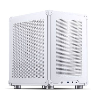 31. Jonsbo C6 Micro-ATX Computer Case - White