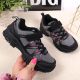 12. Trekking shoes with velcro American Club Jr AM902A gray
