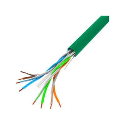 2. LANBERG UTP CABLE 1GB/S 305M WIRE CCA GREEN LCU6-10CC-0305-G