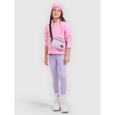 6. Regular fleece without hood for girls 4F 4FJRSS26TFLEF507-56S