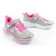 9. Skechers S Lights LED Children's Velcro Shoes for Girls Gray