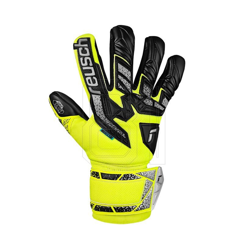 2. Reusch Attrakt Freegel Silver Jr 5572235 2025 Goalkeeper Gloves
