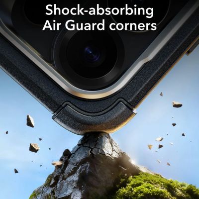 7. ESR Cyber ​​Tough Kickstand MagSafe Case for Samsung Galaxy S26 Ultra - Black